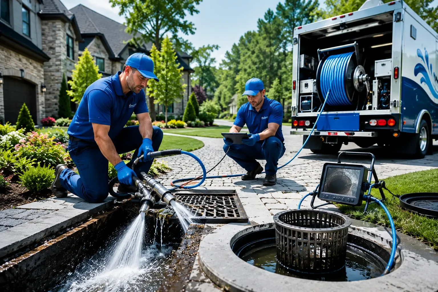 Local outdoor drain cleaning professionals in Brooker, FL